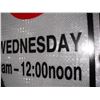 Image 4 : unused non parking wed 9-12 aluminum sign (12x18)