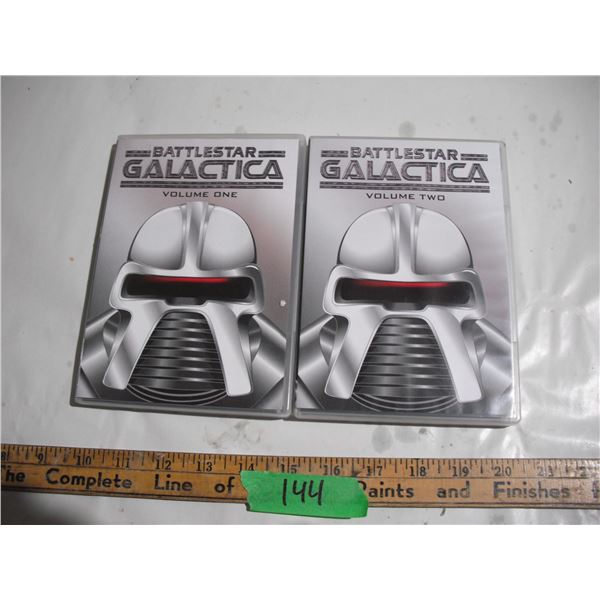 2014 battle star galactica VoI 1, II dvd's