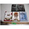 Image 1 : saw I, II,III,VI, + jeepers keepers 1,2 total 9 dvd's