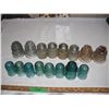 Image 1 : (16) insulators clear and colored