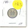 Image 1 : 1916 Canada Silver 5 cent Coin