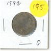 Image 1 : 1892 Canada Silver 25 cent Coin