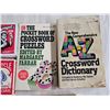 Image 3 : Books on playing cards, Ukrainian card games and unused crossword puzzles + Crossword Dictionary + O