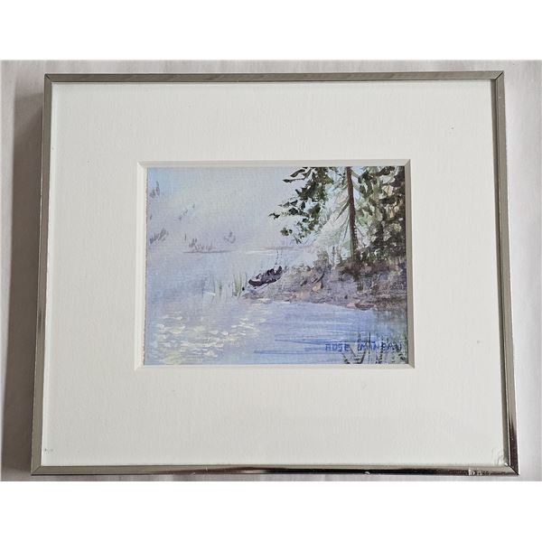 Painting by Rose Mineau