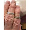 Image 2 : Two hallmarked sterling silver rings with Ukrainian Tryzub Coat of Arms. Combined weight: 9 grams