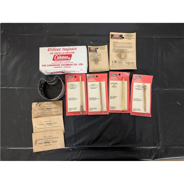 Lot of Coleman Outing products G5 Lantern Generators and etc.