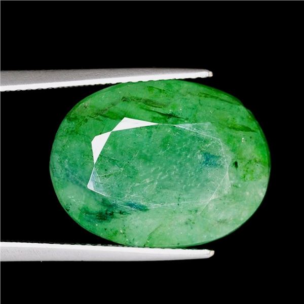 13.1 ct certified emerald gemstone ($19,650 appraisal)
