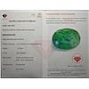 Image 4 : 13.1 ct certified emerald gemstone ($19,650 appraisal)