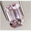 Image 1 : 12.85 ct certified pink kunzite gemstone (6,425 appraisal)