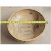 Image 2 : Turned Wood Bowl w/ Spiral Pattern