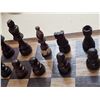 Image 2 : Wooden Folding Chess/Checker Board (One Red Checker and part of Magnetic Closure missing,)