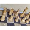 Image 5 : Wooden Folding Chess/Checker Board (One Red Checker and part of Magnetic Closure missing,)