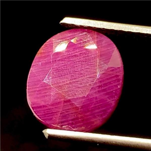 5.55 ct certified untreated ruby gemstone ($19,425 appraisal)