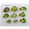 Image 2 : 11.21 ct certified himalayan peridot gemstone parcel (9,450 appraisal)