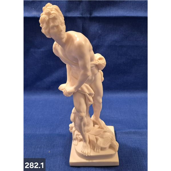 A. Santini Figure #2 - signed, no damage, Italy, 9 1/2 inches, mint condition