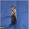 Image 2 : Woman's Sterling Silver size 8-8 1/2 braided vine design ring, marked "925"