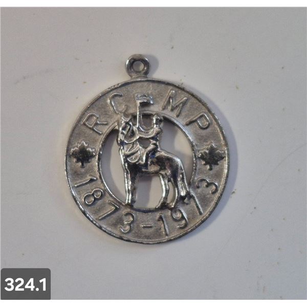 RCMP Sterling Silver Charm - marked
