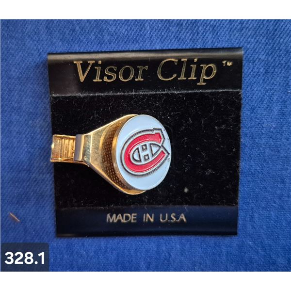 Montreal Canadians magnetic visor clip