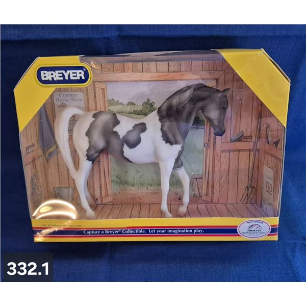 Breyer Horse - new in packaging, 2008, #614, "Pintabian", grey pinto