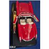 Image 1 : 1957 Red Corvette - 1:24 Scale, Burago, Italy