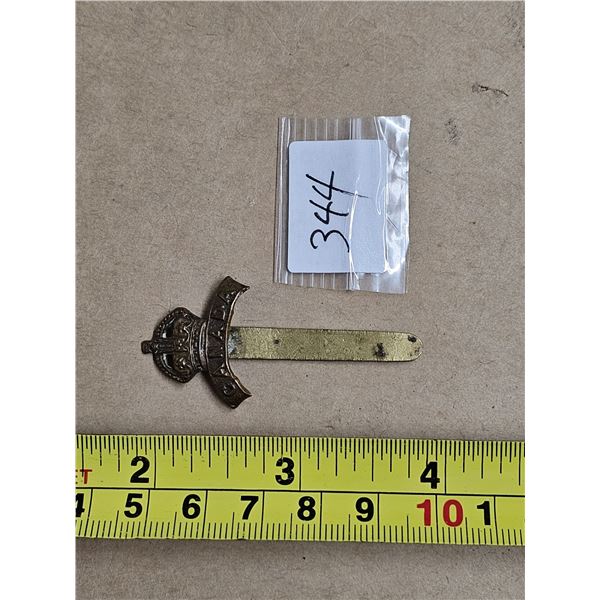 Canadian Military cap badge - pre-1953