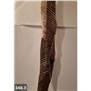 Image 3 : Early Folk Art hand-carved walking stick - nice patina and wear