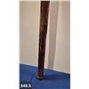Image 5 : Early Folk Art hand-carved walking stick - nice patina and wear