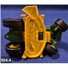Image 4 : Ertl Diecast John Deere garden tractor - made in USA, 4 1/2 inches long