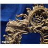 Image 3 : Victorian ornate cast, solid brass, easel-type picture frame
