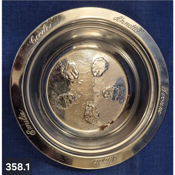 Dionne Quintuplets porridge bowl - bit of pitting in bowl