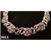 Image 2 : 1950s Aurora Borealis rhinestone necklace