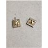 Image 5 : 3 Men's Masonic (Mason) pieces - cufflinks, tie clip, mother-of-pearl