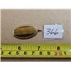 Image 1 : Victorian Tiger Eye pendant - Marked "20 12k" (I think for 1/20 plated)