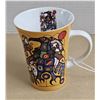Image 2 : Norval Morrisseau Designed Porcelain Mug and Fridge Magnet (Very Small Chip on Mug)