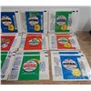 Image 2 : (26) 1970 = 805 vintage Topps wax pack wrappers football, baseball