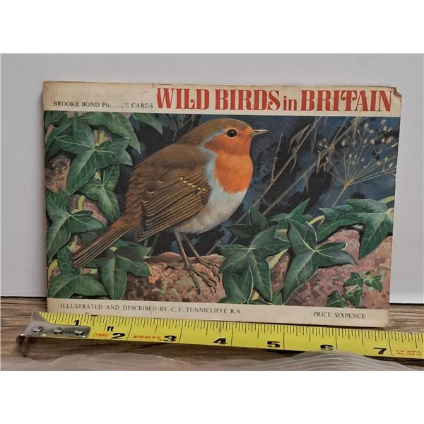 wild birds in Britain tea card album (full)