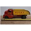 Image 1 : husky sand + gravel pressed steel truck 11" long