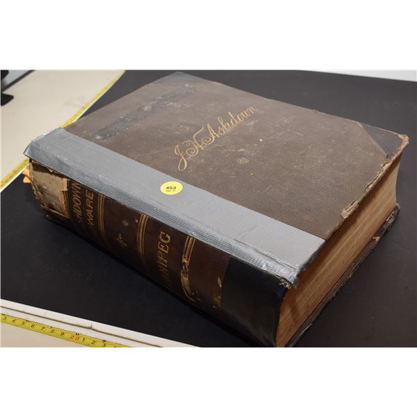 1897 Ashdown’s Hardware 1200-page Catalogue.  1873 Winchesters to Lanterns etc.