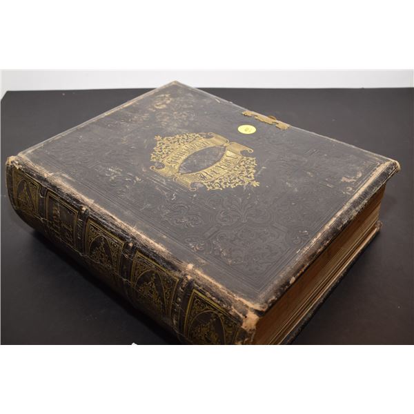 1871 German American Bible and Photographs