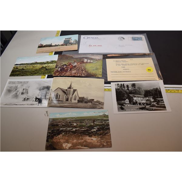 Otaco Paper (Minnitoy), Medicine Hat etc. Postcards