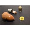 Image 1 : Sewing Acorn and Thimbles