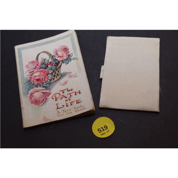 Antique Booklet and Mirror