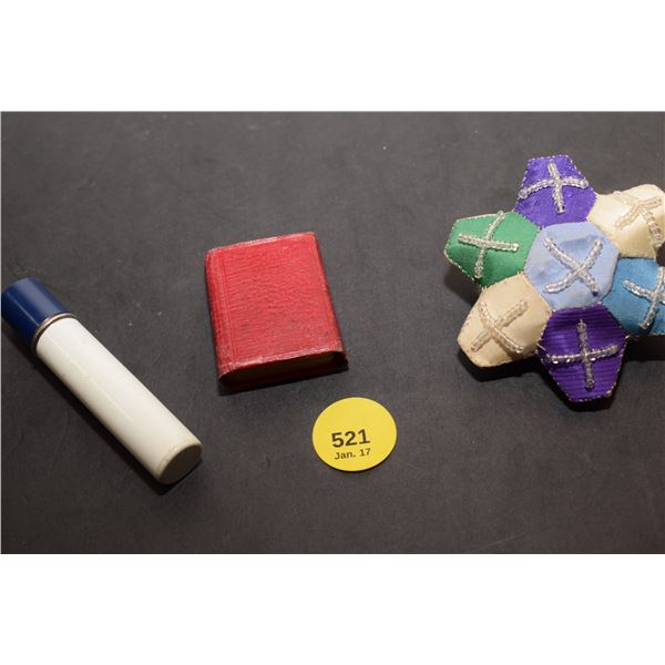 Antique Miniature Bible, Inhaler, ?