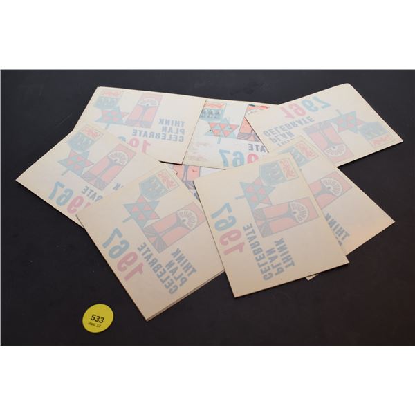 (12) 1967 Saskatchewan Window Decals