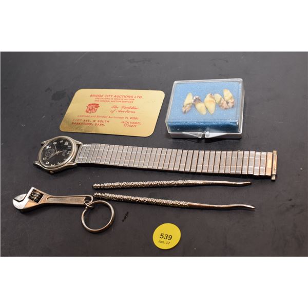 Old Teeth, Watch, etc.