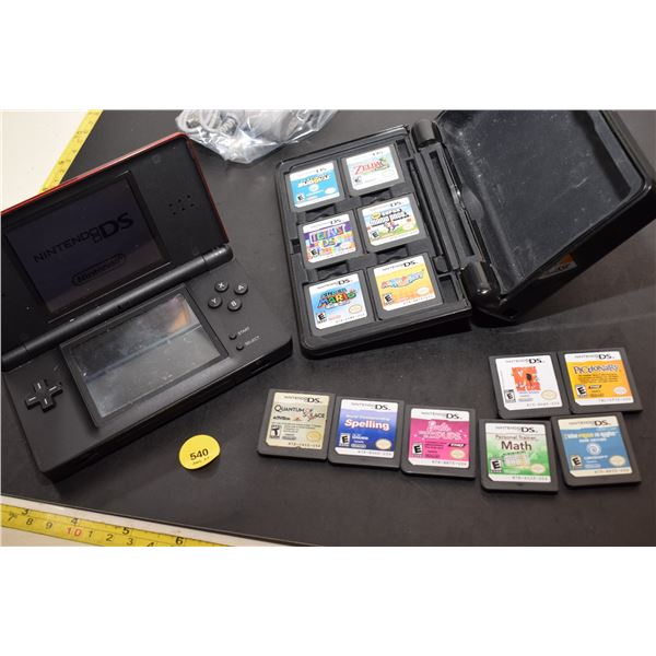 Nintendo DS Light (Working) w/ Many Games