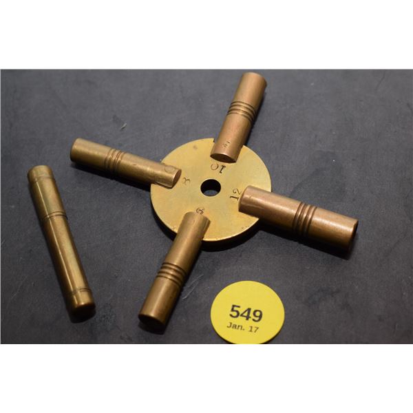 Clock Key Winder 4 sizes