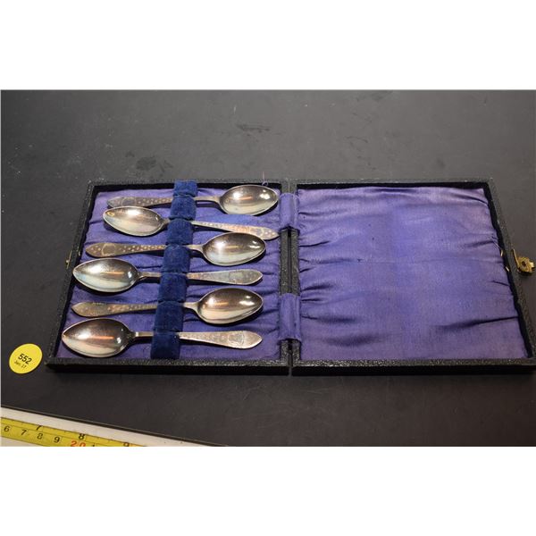 Sterling Silver Spoon Set - total 90g