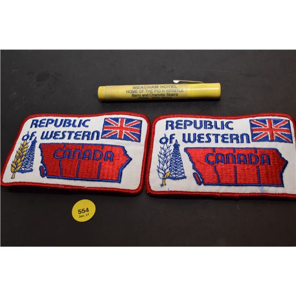 Western Canada Separatism Patches, Flashlight