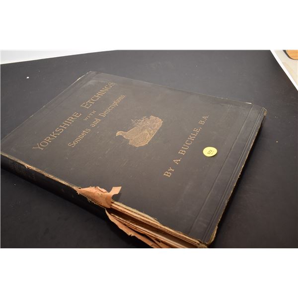 1885 Yorkshire Etchings – Loose Pages